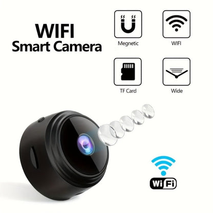 Indoor Security Camera 4-Pack with 1080P Video, 150° Adjustable Rotation, Night Vision and WiFi Connection