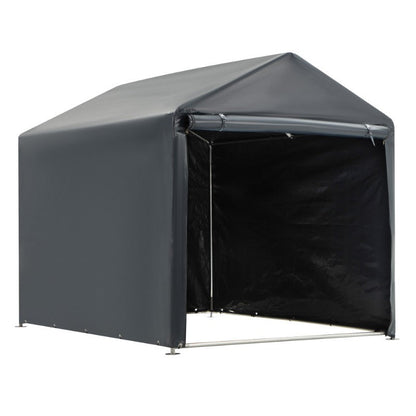 Outdoor Storage Shed Carport Canopy Portable Shelter PE Tarpaulin