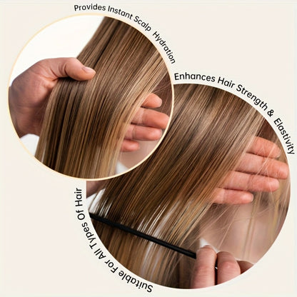 Hair Oil Capsules 40pcs — Keratin Hair Vitamin Essence with Moroccan Argan Oil, Avocado Oil & Jojoba Oil | No-Rinse Deep Nourishing & Smoothing Treatment for Frizz Control & Shine | All Hair Types