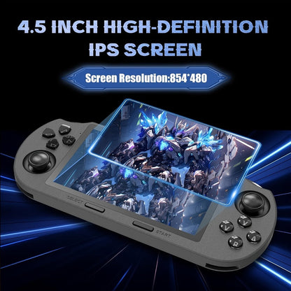 Handheld Game Console with Open-Source Linux System, IPS HD Screen, Dual Analog Joysticks & USB-C Charging – Retro Portable Gaming Handheld for Kids & Adults, Plug and Play Emulator Game Player