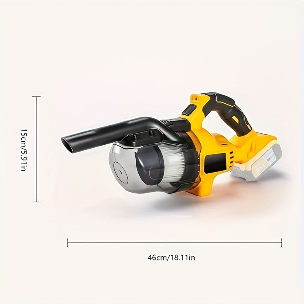 Handheld Vacuum Cleaner for DeWalt 20V Max Battery with 16KPa and 500W Labels, LED Light, Four Nozzles and Extension Tubes