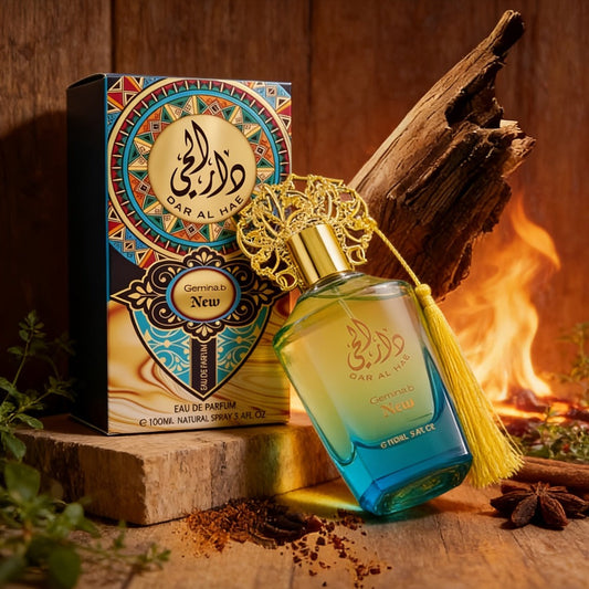 Arabic Perfume Unisex 100ml - Middle Eastern Eau de Cologne Spray with Luxurious Tassel Design | Long Lasting Oriental Fragrance for Women & Men Daily Wear Parties Gift 3.4oz