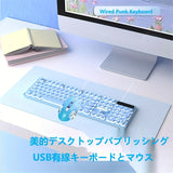 Blue-USB wired