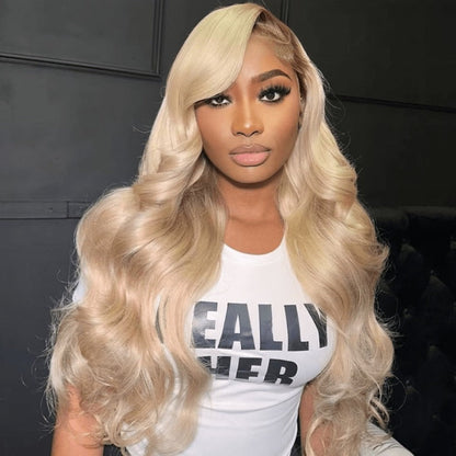 Synthetic Wig 32-Inch 13x4 HD Lace Front Waves with 200% Density in Three Colors for Cosplay Looks