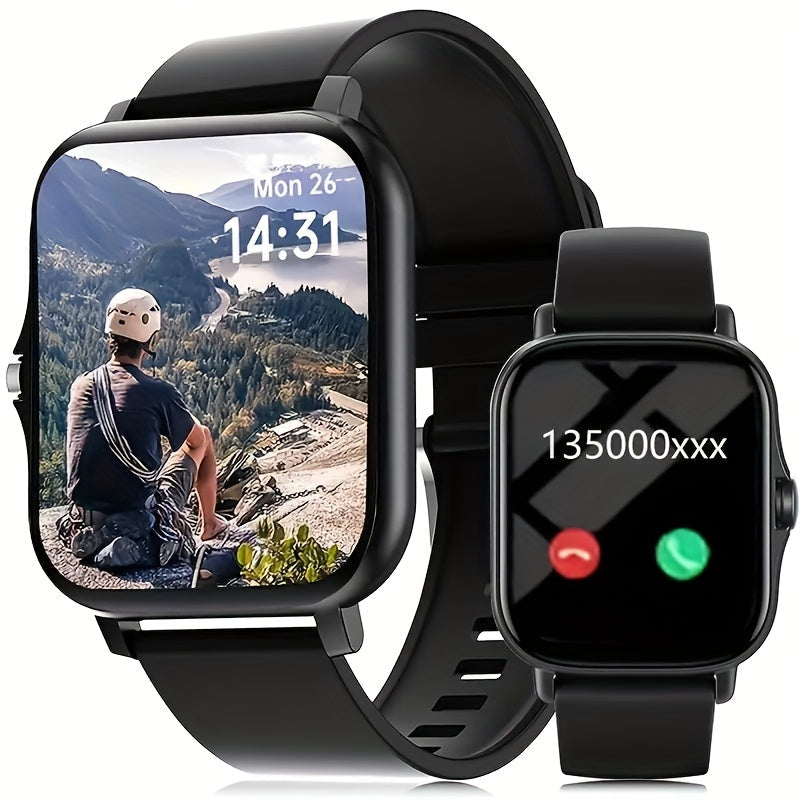 Smartwatch – Bluetooth Calling with 1.83" Full Touch Screen, Multiple Sport Modes, Music Control & Sedentary Reminder – Fitness Tracker…