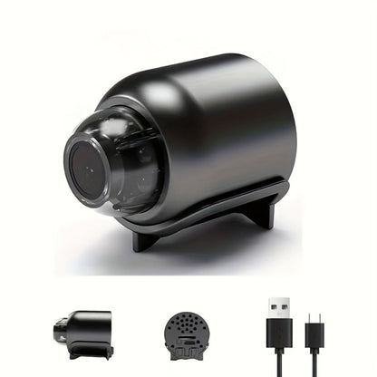 Indoor Security Camera 4-Pack with 1296P Video, Dual-Band WiFi, 360° Rotation and Two-Way Audio