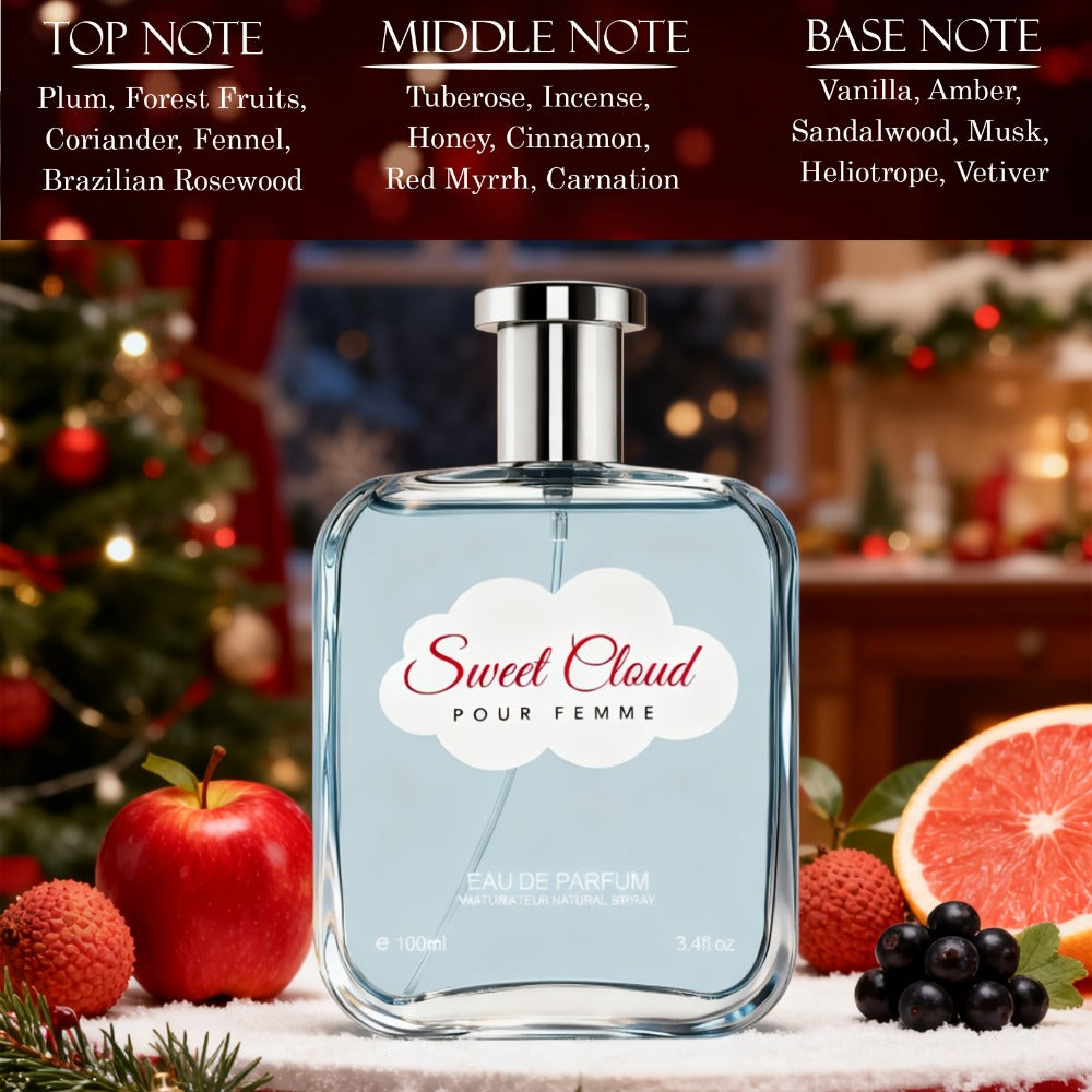 Perfume for Women 100ml EDP with Pear, Clementine, Jasmine, Gardenia, Vanilla and Sandalwood Notes