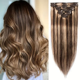 #4P27 mediumbrown&darkblonde