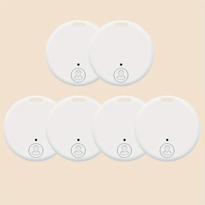 Bluetooth Key Finder Anti-Loss Tracker 6-Pack – Smart Wireless Locator for Car Wallet Bag Luggage Pets Kids – White / Mixed Colors / Black & White Combo