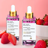 Strawberry Vanilla Mustache Oil 1.35oz-2pcs