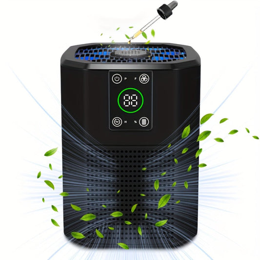 Air Purifier with ULPA Filter, Four Modes, Nine Timer Settings, Sleep Mode and Single or Two-Unit Options