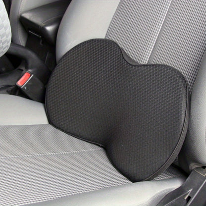 Car Lumbar Support Pillow Memory Foam – Driver Back Support Cushion for Car Seat, All-Season Multifunctional Lumbar Cushion for Lower Back Pain Relief, Office Chair & Home Use, Great Gift Idea