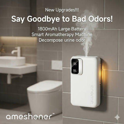 Ultrasonic Essential Oil Diffuser 1800mAh USB Rechargeable – 7-Level Fine Mist Control, Cordless Aromatherapy for Bedroom Bathroom Office, Odor Eliminator Home Diffuser Gift Set with Essential Oils
