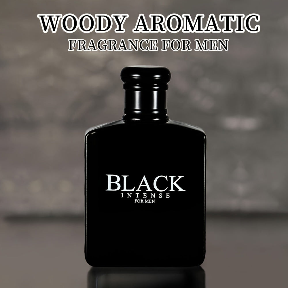 Men's Eau de Toilette Spray 3.4oz 100ml - Woody Fresh Masculine Cologne with Sage Lemon Absinthe EDT Fragrance for Men
