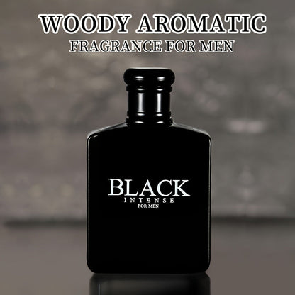 Men's Eau de Toilette Spray 3.4oz 100ml - Woody Fresh Masculine Cologne with Sage Lemon Absinthe EDT Fragrance for Men