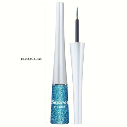 Glitter Liquid Eyeliner Set 16 Colors water-resistant Shimmer Metallic Eye Liner Pen Kit – extended-wear Smudge-Proof Sparkle Eye Makeup