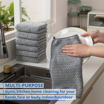 Twenty-Piece Bath Towel Set with Eight Large Towels and Twelve Washcloths in Ten Exact Color Options