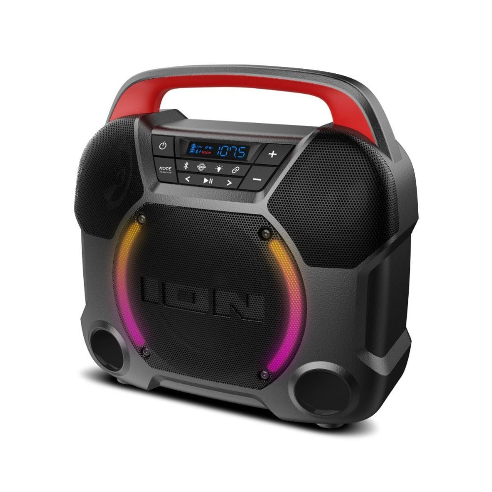 Portable Bluetooth Speaker ION Pathfinder Go 65W with Bluetooth 5.0, 15-Hour Battery, LED, FM and App Control