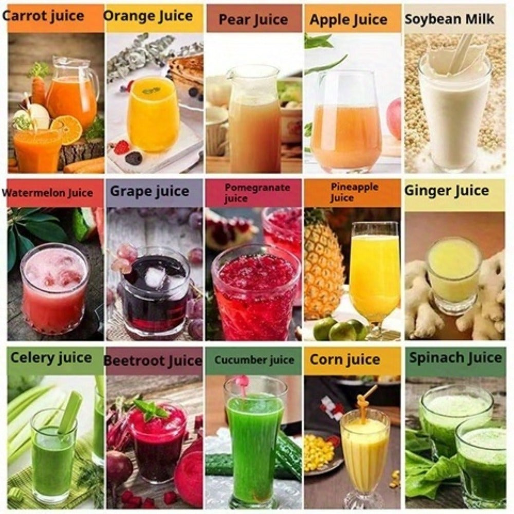 500W Centrifugal Juicer Machine with 3-Inch Feed Chute, Two Speeds and Upgrade or Juicer Configurations