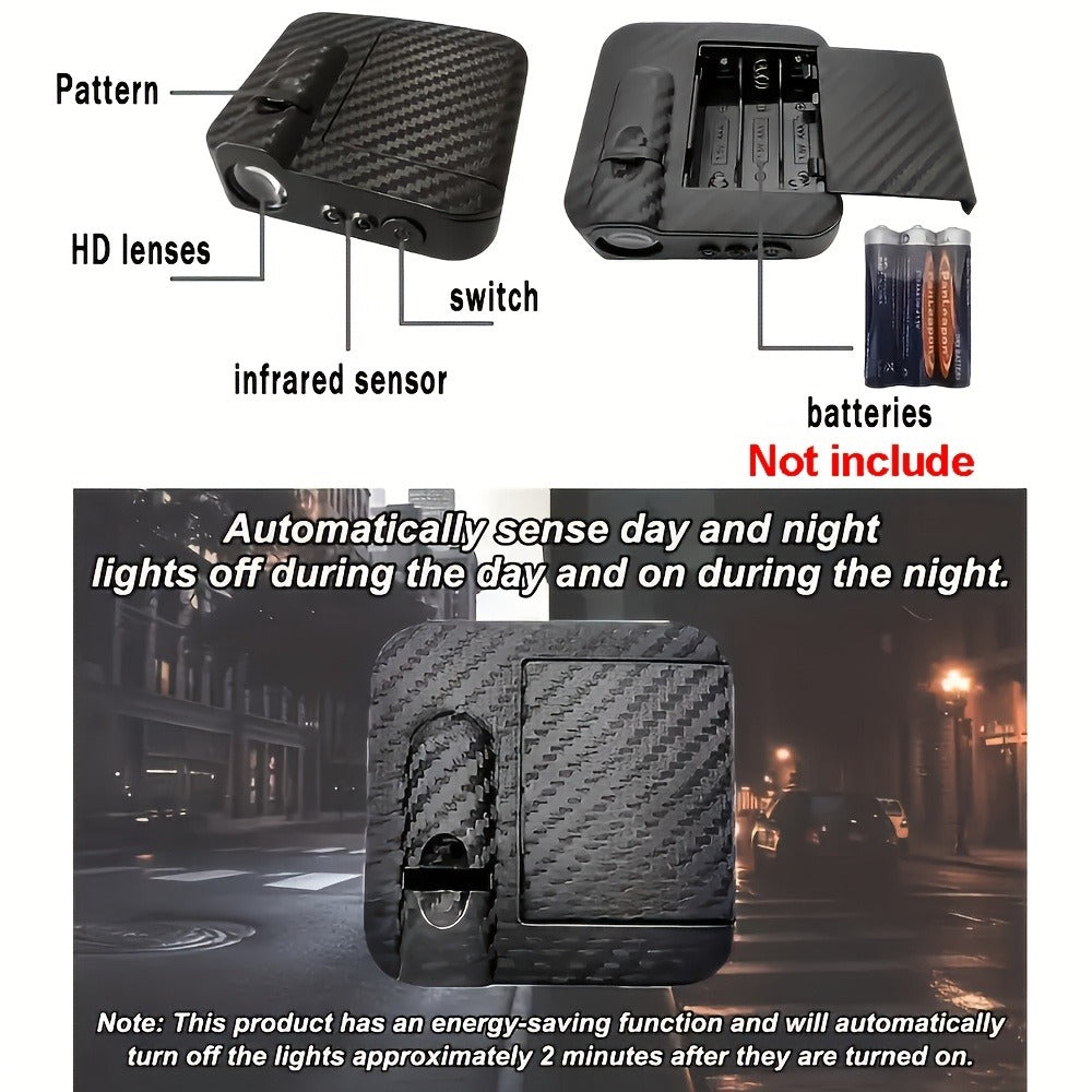 Car Door LED Projector Lights – Hello Kitty Cartoon Shadow Light, Wireless Puddle Light, Ground Projection Lamp for Car Accessories (Set of 2, No Battery)