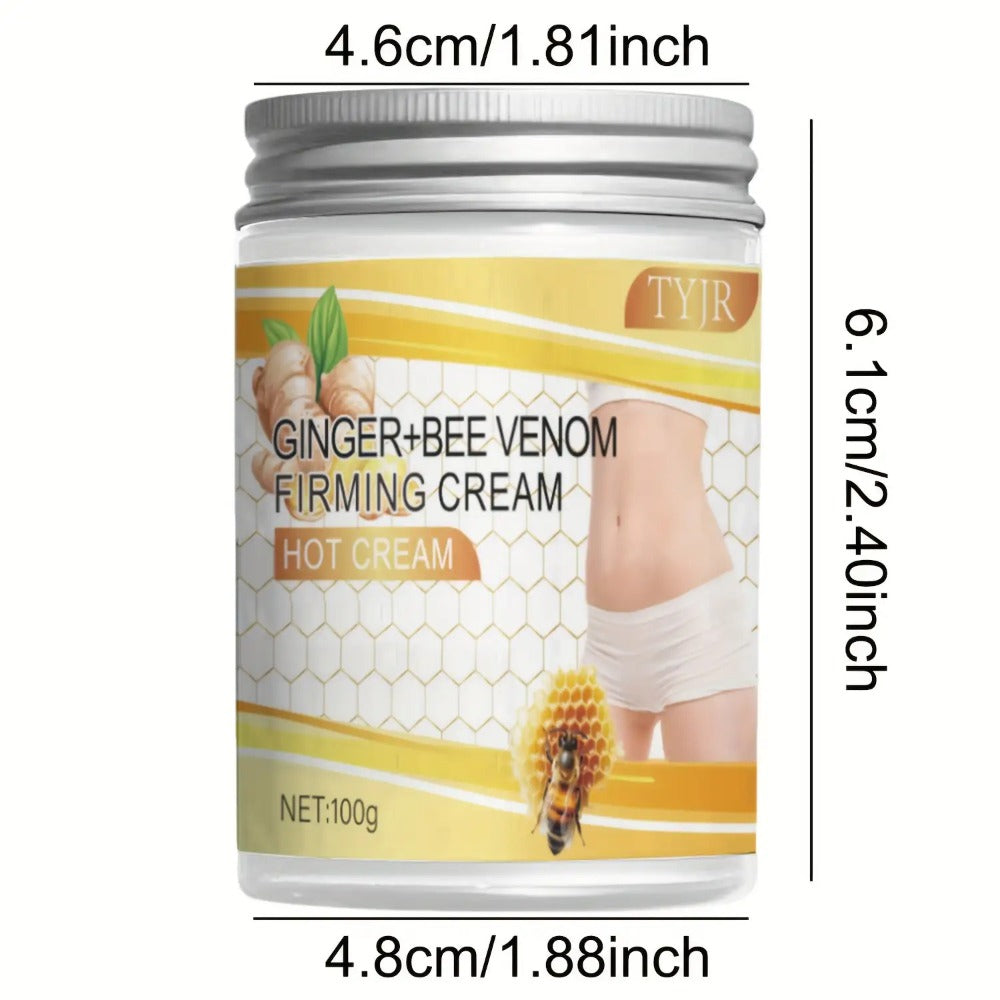 Glycerin Vitamin E Body Firming Cream 2pcs 100g Each Moisturizing Toning Lotion Skin Tightening Elasticity Nourishing Daily Care for Abdomen Arms Legs Back Waist All Skin Types Women