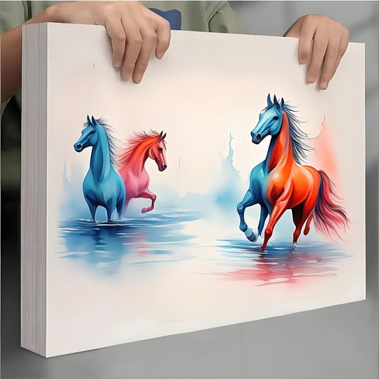 Watercolor Paper 50 Sheets Artist Grade Cold Press for Watercolor Painting DIY Crafts Sketching Available in 11.8x8.2in and 16.5x11.7in for Artists Beginners Students