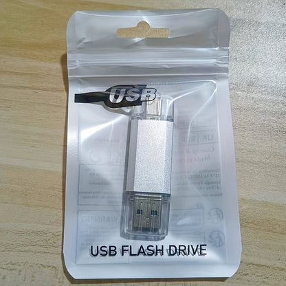 USB Flash Drive KOOTION 2-in-1 Metal USB 2.0 and Type-C Memory Stick in 32GB, 64GB or 128GB