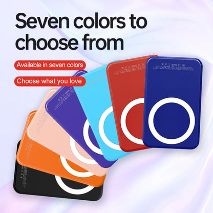 Magnetic Power Bank 5000mAh Mini Wireless Charging PD & QC 3.0 Fast Charge Colorful Portable Charger for iPhone 17 16 15 14 13 MagSafe Compatible