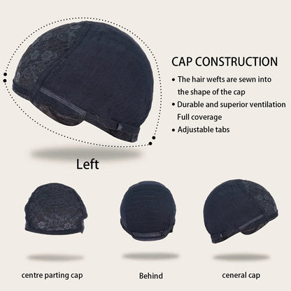 Synthetic Wig 16-Inch Kinky Curly Afro with Elastic Net Cap in 18 Color Options for Cosplay Looks