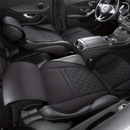 Car Seat Covers Front Pair with Full-Surround High-Back Design and Fifteen Color or Pattern Options