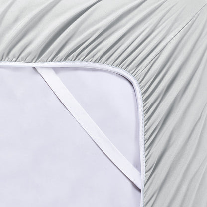 Sheet Set, 2000-Thread-Count 50% Microfiber and 50% Bamboo Blend with 16-Inch Fitted Pocket and Size-Based Pieces