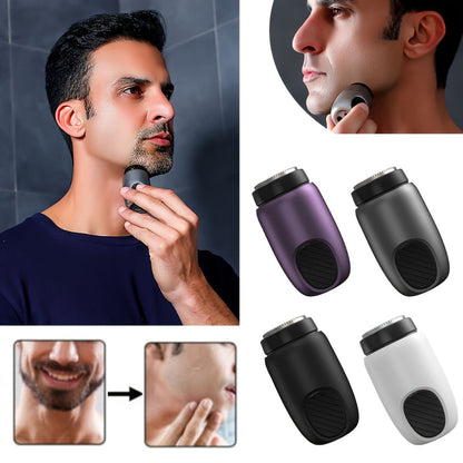 Electric Shaver Mini 1200mAh USB Rechargeable Pocket Razor in Five Colors for Daily Grooming