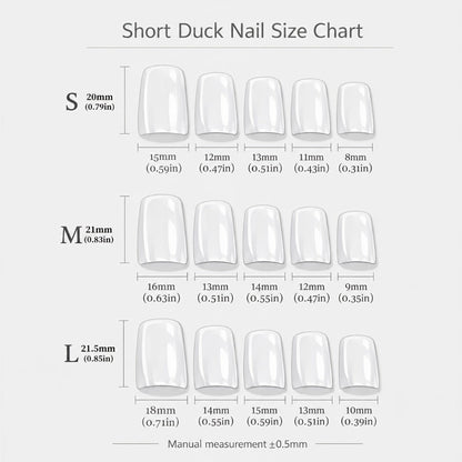 Short Duckbill Press On Nails 3D Red Lips Skull Cherry Bow Rhinestone – Zebra Stripe Polka Dot Sweet Cool Acrylic Nail Art Set for Party, Date Night & Daily Wear, 10pcs S/M/L with Tools