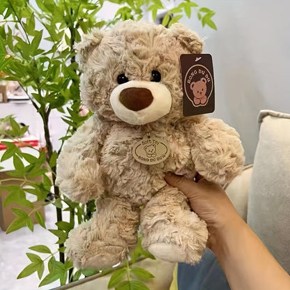 Giant Teddy Bear Stuffed Animal Plush Toy – Lifelike Soft Cuddly Bear Doll for Kids Adults Home Decor, Best Christmas Birthday Valentine Gift, Beige Brown