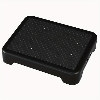 Adjustable One-Step Platform Stool, 18.5 x 15 x 5 Inches with Textured Top and Four Color Options