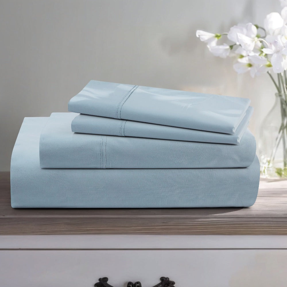1000 Thread Count Egyptian Cotton Sheet Set with 16-Inch Deep Pocket in Twin, Full, Queen and King Sizes