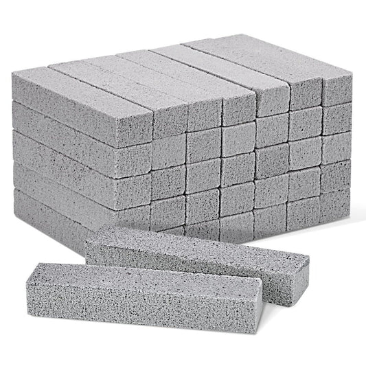 36 Pack Pumice Stones Toilet Bowl Cleaner Stick – Heavy-Duty Scouring Pad for Bathtub, Kitchen Sink, Grill & Household Cleaning