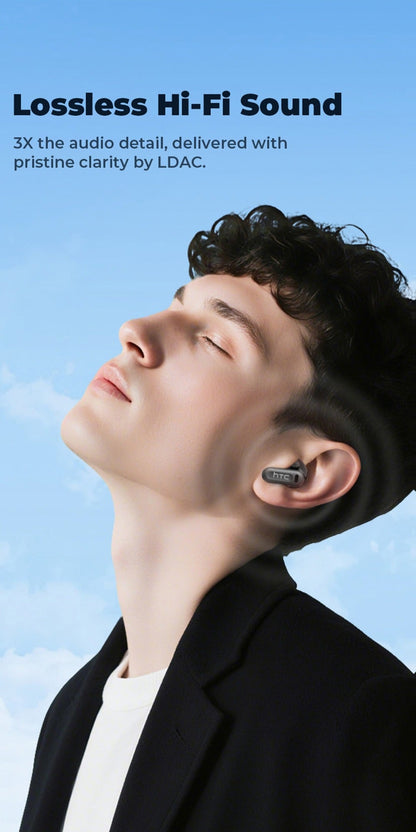 AI Translation Earbuds with Color Touchscreen Charging Case in Black or White and Five Bundle Options