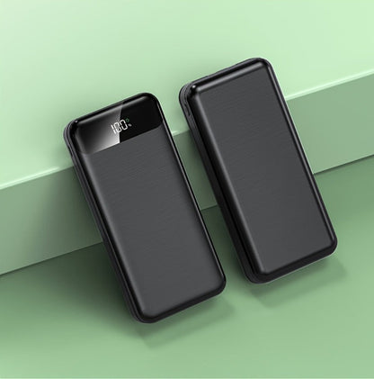20000mAh Portable Power Bank 2-Pack with LED Display – Fast Charging Type-C & USB, Emergency Backup Battery for iPhone Android Phone Outdoor Travel Camping Gift
