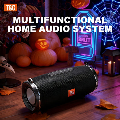 TG187 IPX4 Waterproof Outdoor Bluetooth Speaker | Dual Speakers, 4800mAh Rechargeable Battery, TWS Stereo Pairing, High Volume Portable Wireless Boombox for Party, Picnic, Camping & Stage