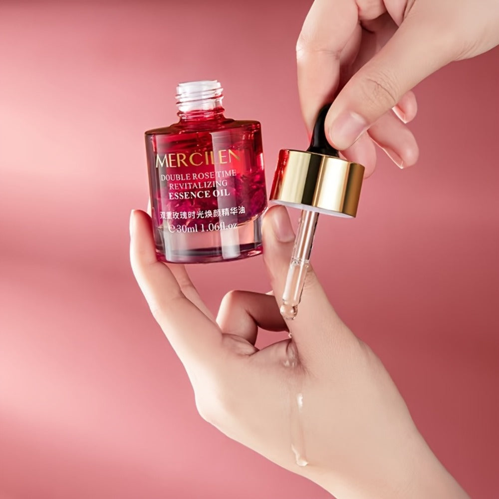 Rose Essential Oil Face and Body Moisturizer with Squalane and Avocado Oil in One Checkout Option