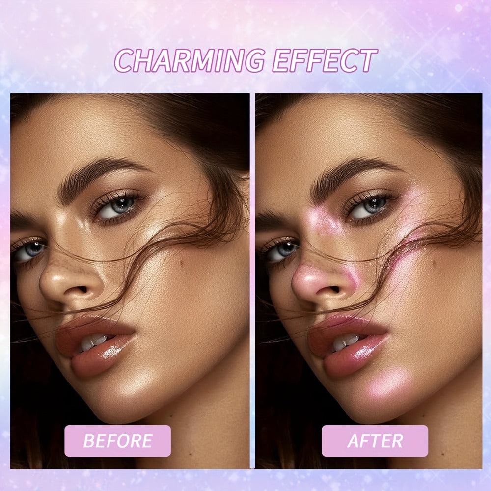 Body Glitter Spray Shimmer extended-wear Lightweight Non Greasy Luminous Radiant Glow for Body Face Hair Women Festival Party Everyday