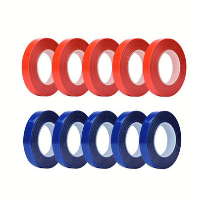 Garden Plant Tapener with Green Tool Set or Ten Red and Blue Replacement Tape Rolls for Vine Support