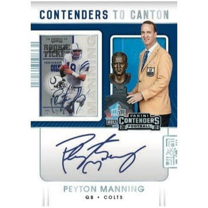 Sports Trading Cards, 2021 Panini Contenders Football Value Pack with 22 Cards in One Retail Pack