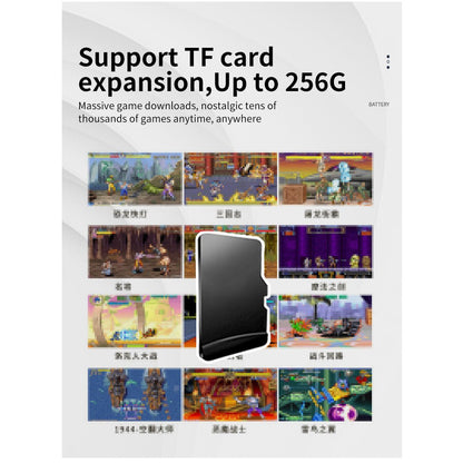 Handheld Game Console Powkiddy RGB10S with 3.5-Inch IPS, 480x320 resolution, 64GB, 128GB or 256GB Options, 3000mAh Battery