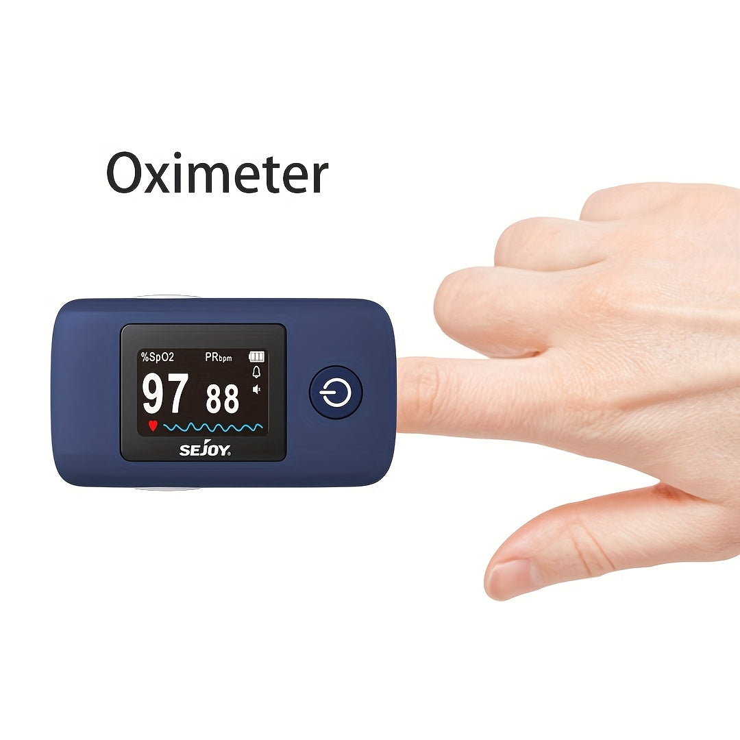 Blood Pressure Monitor by SEJOY, Wrist LCD Device with Included Strap and Battery Color Options