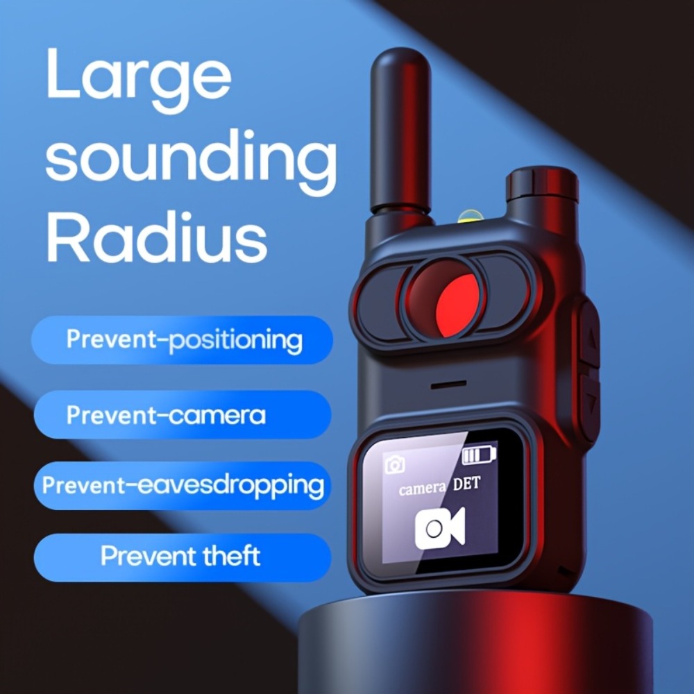 Hidden Camera Detector with OLED Screen, Multi-Function Bug Detector RF Signal Scanner for an Everyday Personal Care Routine