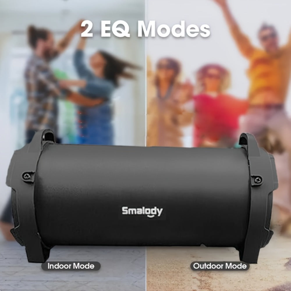 Large Outdoor Boombox Speaker Portable Loud Stereo System – Powerful Wireless Bluetooth Boombox for Home, Backyard, Tailgate, Beach, Camping, and Outdoor Party Use