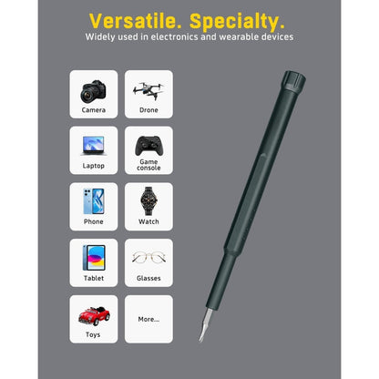 46-in-1 Precision Screwdriver Set with Magnetic Driver, Phillips, Slotted, Torx, Hex and Y-Type Bits
