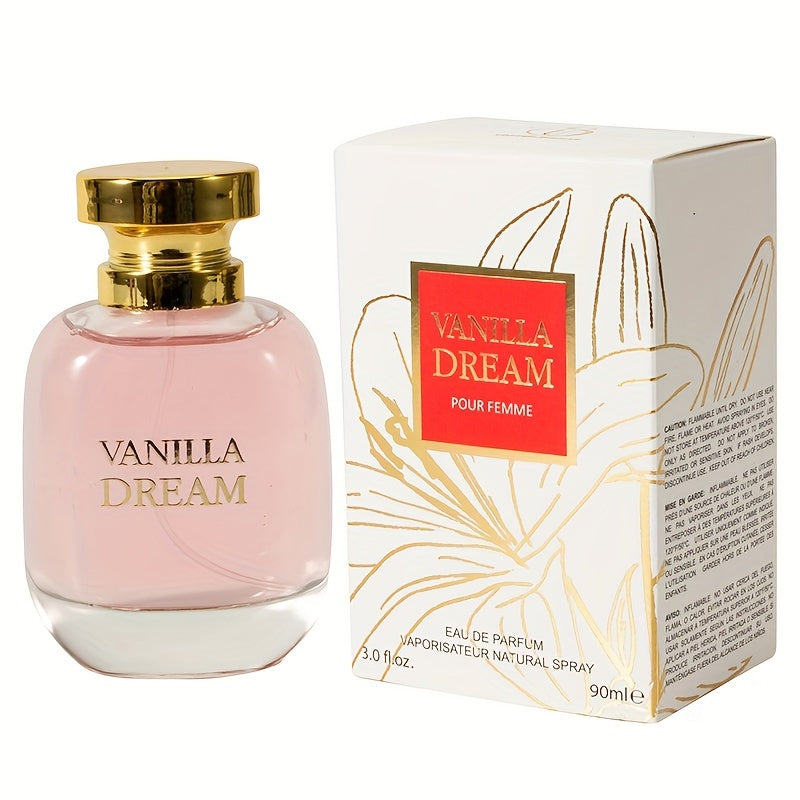 Eau de Parfum for Women 90ml in Blush Bottle with Fruit-and-Vanilla Source Profile & Box for Daily Wear